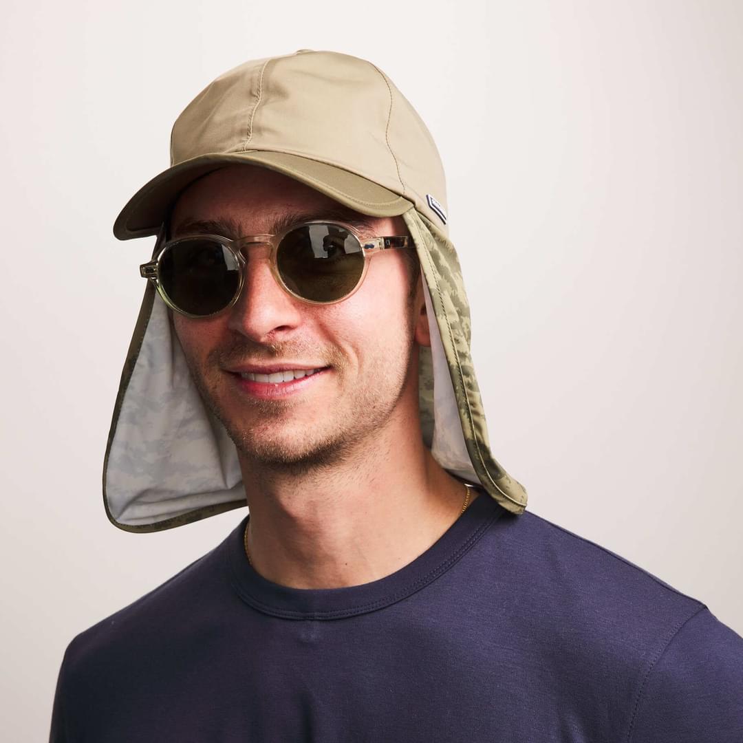 Mens Hat with Neck Flap - Legionnaire cap to protect from the sun –  Sealskinz USA