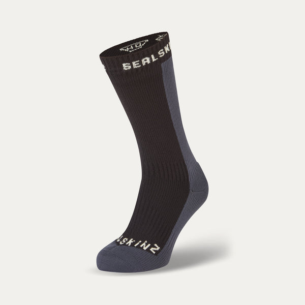 SEALSKINZ Starston Chaussettes mi-longues imperméables pour temps froid | Crème | Taille L, crème, Large SEALSKINZ Starston Chaussettes mi-longues imperméables pour temps froid | Crème | Taille L, crème, Large
