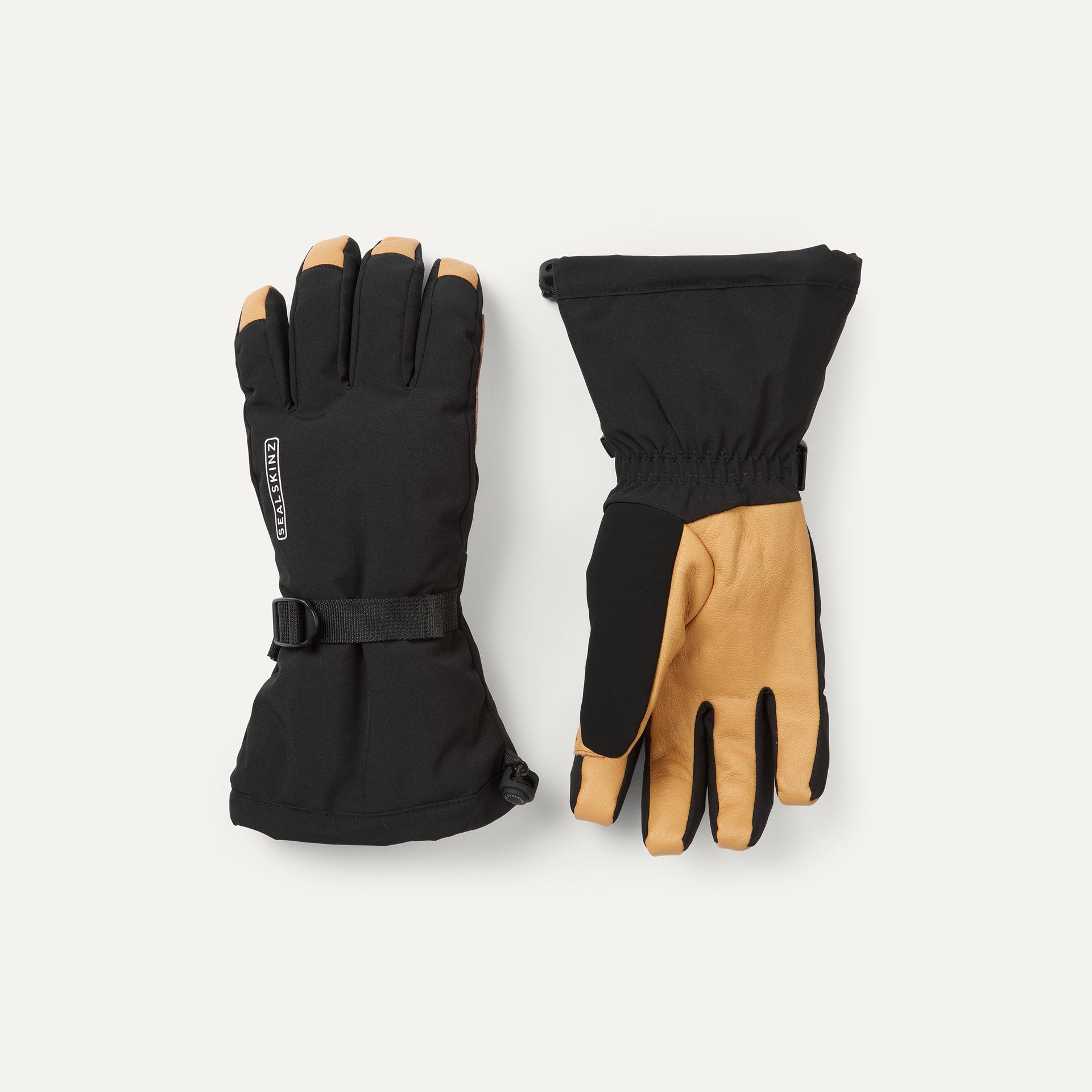salomon force ski gloves mens SealSkinz Fransham Waterproof Thermal Ski Gauntlet