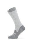 Waterproof All Weather Mid Length Sock - Size: S - Color: Grey / Grey Marl